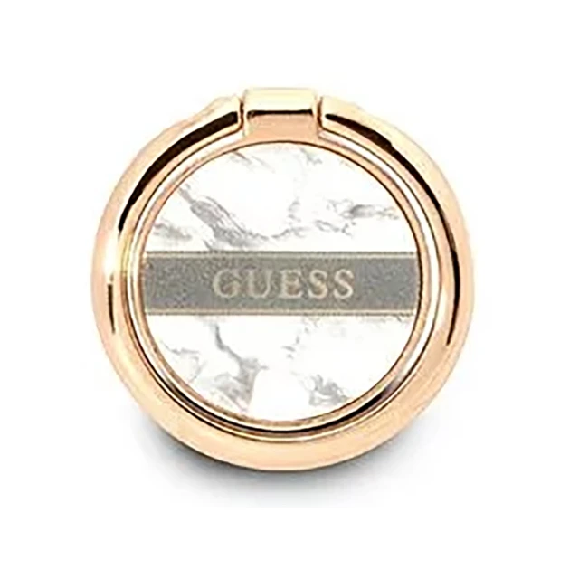 Кільце-тримач для смартфона Guess Marble для White (GURSHCHMAG)