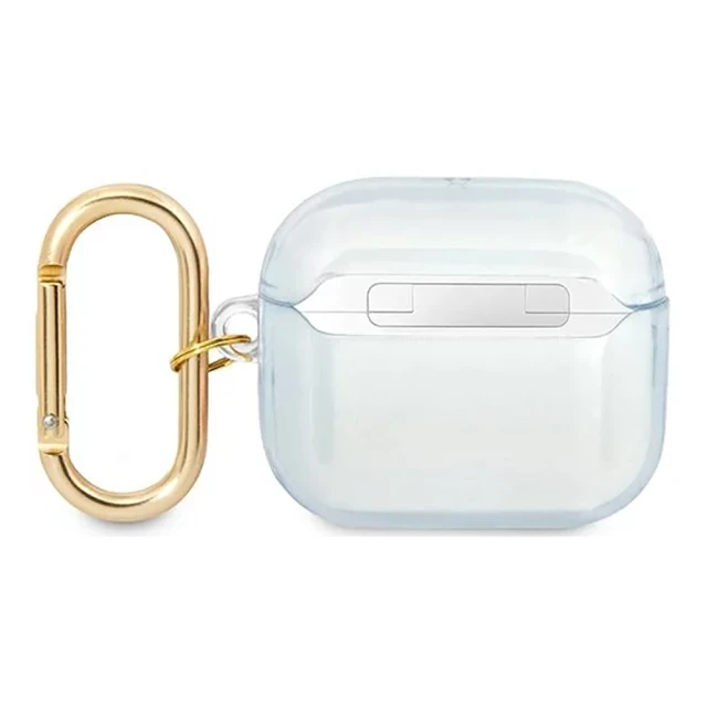 Чехол Guess Strap Collection для AirPods 3 Blue (GUA3HHTSB)