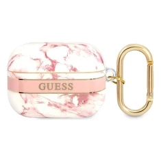 Чехол Guess Marble для AirPods Pro Pink (GUAPHCHMAP)
