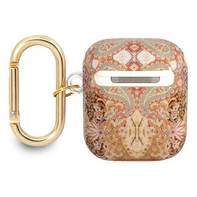 Чохол Guess Paisley Strap Collection для AirPods 2/1 Gold (GUA2HHFLD)
