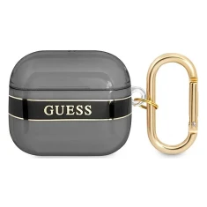 Чехол Guess Strap Collection для AirPods 3 Black (GUA3HHTSK)