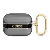 Чехол Guess Strap Collection для AirPods Pro Black (GUAPHHTSK)