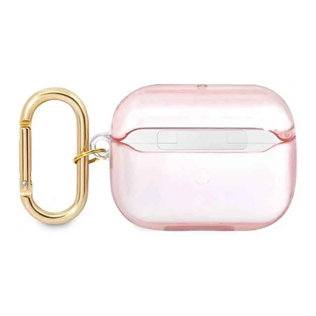 Чохол Guess Strap Collection для AirPods Pro Pink (GUAPHHTSP)
