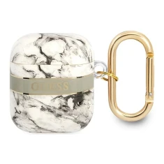 Чехол Guess Marble для AirPods 2/1 Grey (GUA2HCHMAG)