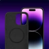 Чохол Tech-Protect Silicone для iPhone 14 | 13 Black with MagSafe (9319456604948)