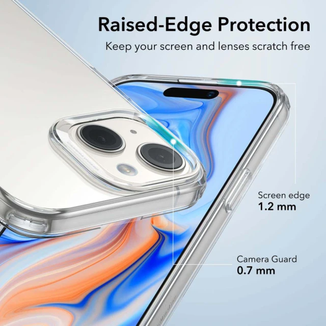 Чехол ESR Project Zero для iPhone 15 Clear (4894240173336)