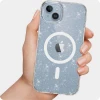 Чохол Tech-Protect Flexair Hybrid для iPhone 15 Glitter Clear with MagSafe (9490713936313)