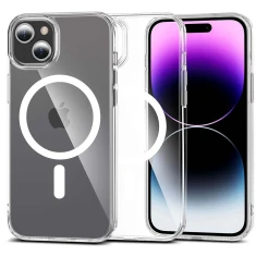 Чохол Tech-Protect Flexair Hybrid для iPhone 15 Clear with MagSafe (9490713936603)