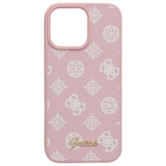 Чехол Guess Peony Script для iPhone 16 Pro Max Pink with MagSafe (GUHMP16XPGPYSP)