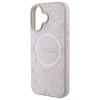 Чохол Guess Saffiano Peony Classic Logo для iPhone 16 Pink with MagSafe (GUHMP16SPSAPSMEP)