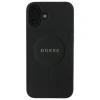 Чохол Guess Saffiano для iPhone 16 Plus Black with MagSafe (GUHMP16MPSAHMCK)