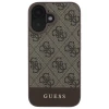 Чехол Guess 4G Stripe Collection для iPhone 16 Brown (GUHCP16SG4GLBR)