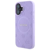 Чохол Guess Saffiano Peony Classic Logo для iPhone 16 Purple with MagSafe (GUHMP16SPSAPSMEU)