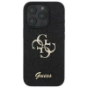 Чохол Guess Glitter Script Big 4G для iPhone 16 Pro Max Black (GUHCP16XHG4SGK)