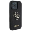 Чохол Guess Glitter Script Big 4G для iPhone 16 Pro Max Black (GUHCP16XHG4SGK)