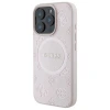 Чохол Guess Saffiano Peony Classic Logo для iPhone 16 Pro Max Pink with MagSafe (GUHMP16XPSAPSMEP)
