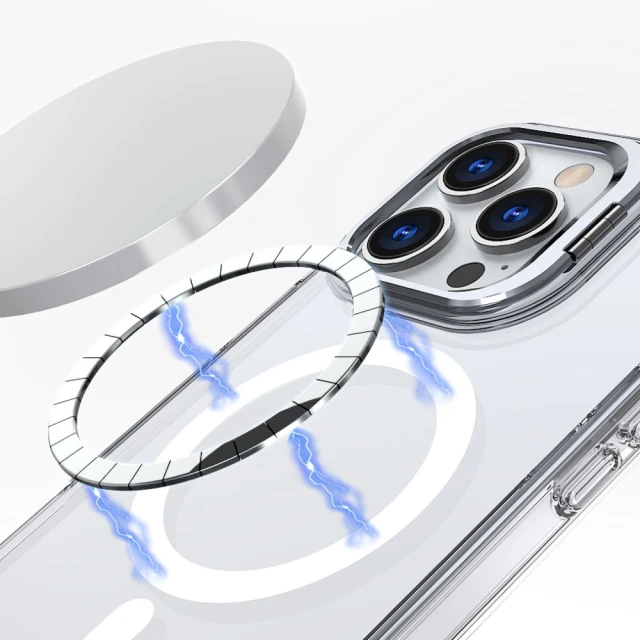 Чохол Tech-Protect MagStand для iPhone 16 Pro Clear with MagSafe (5906302375844)