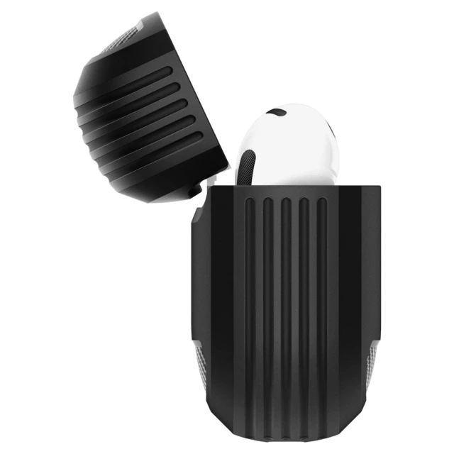 Чохол для навушників Spigen Rugged Armor для AirPods 4 Matte Black (ACS08642)