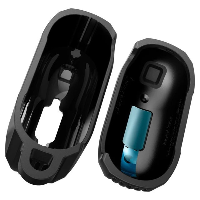 Чохол для навушників Spigen Rugged Armor для AirPods 4 Matte Black (ACS08642)