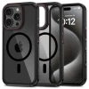 Чохол Tech-Protect MagHybrid для iPhone 16 Pro Black Red with MagSafe (5906302312085)