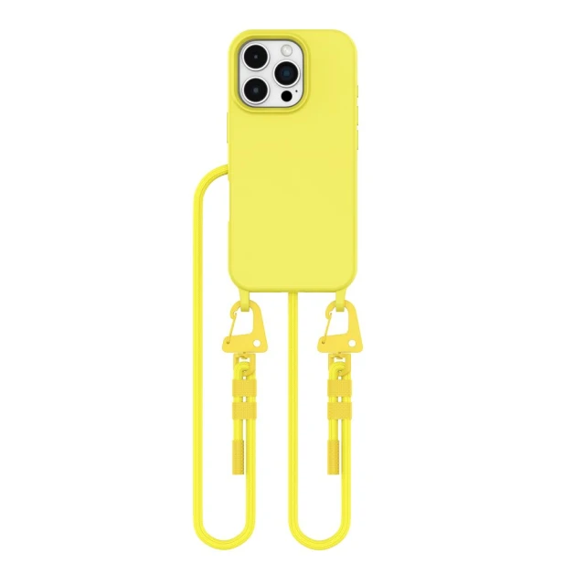 Чохол Tech-Protect MagNecklace для iPhone 16 Pro Max Canary Yellow with MagSafe (5906302375950)