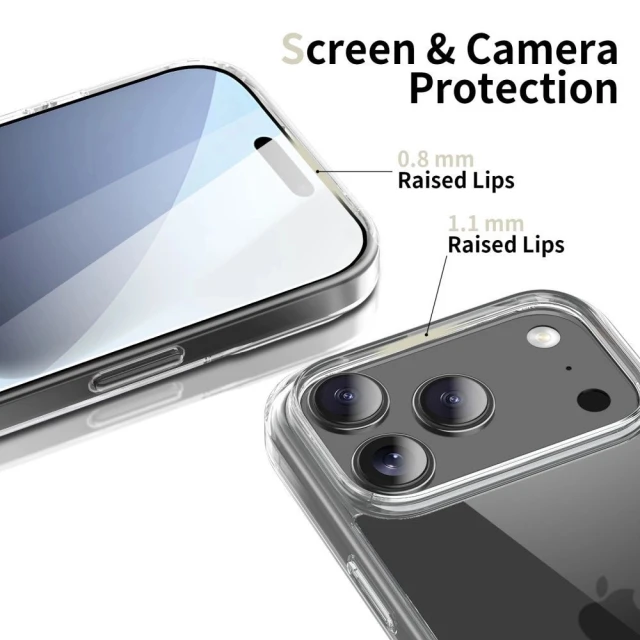 Чохол Tech-Protect FlexAir Hybrid для iPhone 17 Pro Clear (5906302319435)