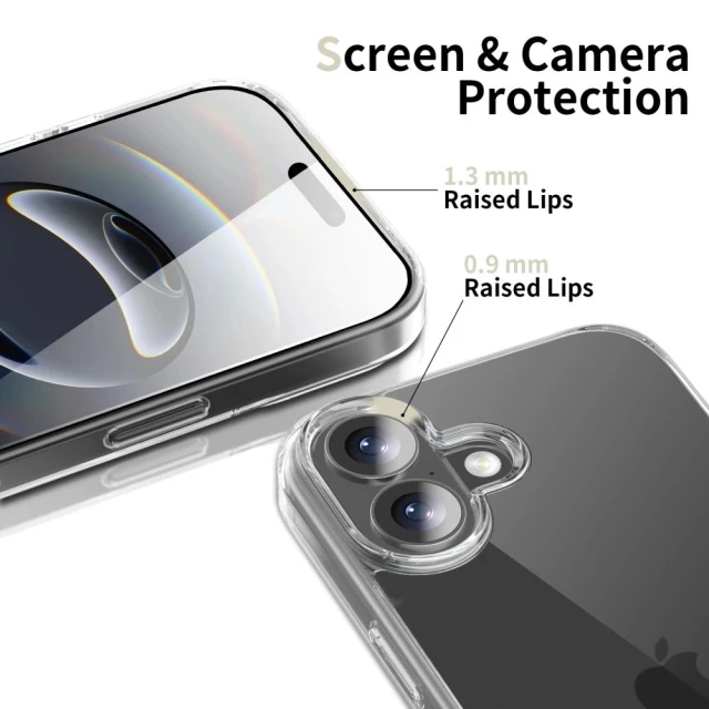 Чохол Tech-Protect FlexAir Hybrid для iPhone 17 Clear (5906302319411)