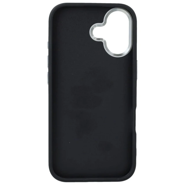 Чохол Guess 4G Big 4G Classic Logo для iPhone 17 Black Silver (GUHCP17SP4G4SMCK)