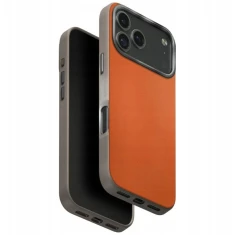 Чохол Uniq Lyden DS для iPhone 17 Pro Orange Gray with MagSafe (UNIQ-IP6.3P(2025)-LDSFORGFGRY)