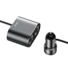 Автомобільний зарядний пристрій Baseus High Efficiency Dual Cigarette Lighter 2USB Black (CRDYQ-01)