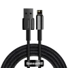 Кабель Baseus Tungsten Gold Fast Charging USB-A to Lightning 2m Black (CALWJ-A01)