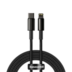 Кабель Baseus Tungsten Gold PD USB-C to Lightning 2m Black (CATLWJ-A01)