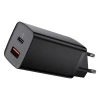 Мережевий зарядний пристрій Baseus GaN2 Lite QC 65W USB-C | USB-A Black (CCGAN2L-B01)