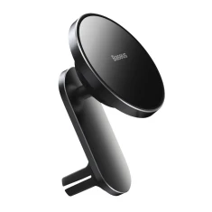 Автодержатель с функцией беспроводной зарядки Baseus Big Energy 15W Black with MagSafe (WXJN-01)