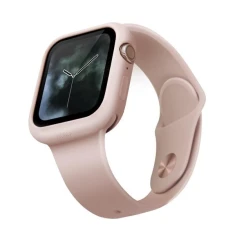 Чохол Uniq Lino для Apple Watch 4 | 5 | 6 | SE 40 mm Pink/Blush Pink (UNIQ-40 mm-LINOPNK)