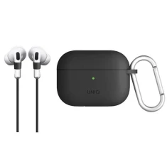 Чохол Uniq Vencer Silicone для AirPods Pro Charcoal Dark Grey (UNIQ-AIRPODSPRO-VENCHR)