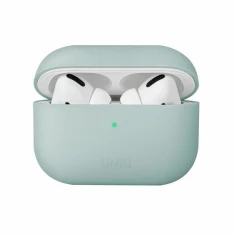 Чохол Uniq Lino Silicone для AirPods Pro Mint Green (UNIQ-AIRPODSPRO-LINOMINT)