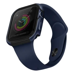 Чехол Uniq Valencia для Apple Watch Series 4 | 5 | 6 | SE 40 mm Atlantic Blue (UNIQ-40 mm-VALBLU)