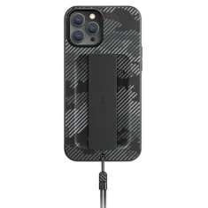 Чохол Uniq Heldro для iPhone 12 Pro Max Charcoal Camo Antimicrobial (UNIQ-IP6.7HYB(2020)-HELDECC)