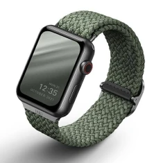 Ремешок Uniq Aspen Braided DE для Apple Watch 42 (10 series) | 41 | 40 | 38 mm Cypress Green (UNIQ-40MM-ASPGRN)