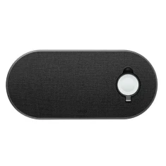 Бездротовий зарядний пристрій Uniq Aereo Plus FC 3-in-1 30W Black/Obisdian Knit Black (8886463672631)