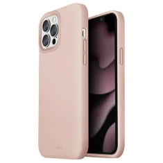 Чохол Uniq Lino для iPhone 13 | 13 Pro Blush Pink (UNIQ-IP6.1PHYB(2021)-LINOPNK)