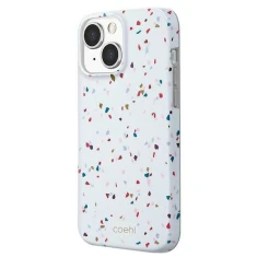Чохол Uniq Coehl Terrazzo для iPhone 13 Natural White (UNIQ-IP6.1HYB(2021)-TEZWHT)