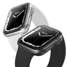 Чехол Uniq Glase Dual Pack для Apple Watch 7 41 mm Clear Smoke (UNIQ-41 mm-GLSDUALPK)