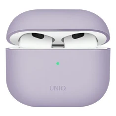 Чехол Uniq Lino Silicone для AirPods 3 Lavender (UNIQ-AIRPODS(2021)-LINOLAV)