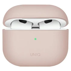 Чехол Uniq Lino Silicone для AirPods 3 Blush Pink (UNIQ-AIRPODS(2021)-LINOPNK)