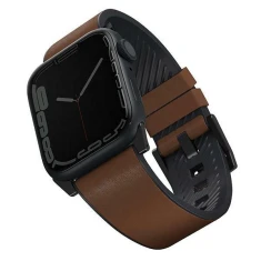 Ремінець Uniq Straden для Apple Watch 49 | 46 | 45 | 44 | 42 mm (1-3 series) Brown (UNIQ-45MM-STRABWN)