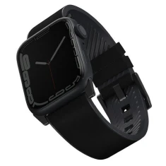 Ремінець Uniq Straden для Apple Watch 49 | 46 | 45 | 44 | 42 mm (1-3 series) Black (UNIQ-45MM-STRABLK)