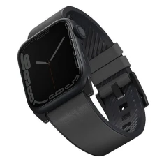 Ремінець Uniq Straden для Apple Watch 49 | 46 | 45 | 44 | 42 mm (1-3 series) Grey (UNIQ-45MM-STRAGRY)