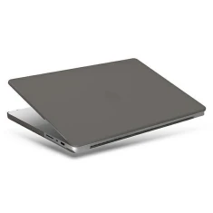 Чохол Uniq Claro для MacBook Pro 14 M1 | M2 | M3 | M4 (2021-2024) Smoke Matt Grey (UNIQ-MP14(2021)-CLAROMGRY)